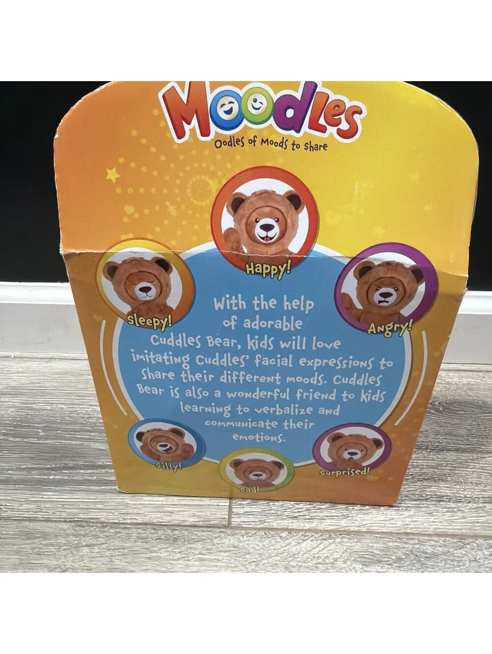 Moodles Oodles Of Moods To Share Cuddles Bear 6 Moods Children Emotional Support